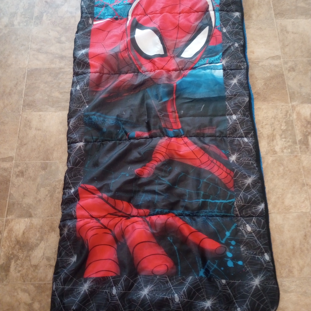 LAST CHANCE- Kid's Spider-Man Sleeping Bag